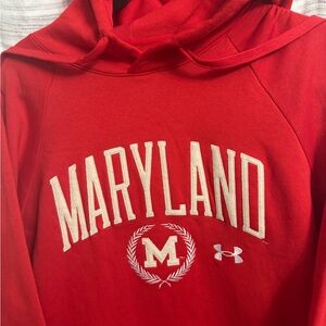 Under Armour Scarlet Maryland Sweatshirt